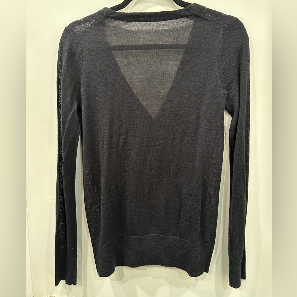 Zara Classic Black Women's Cardigan Sweater Size S - Picture 2 of 3